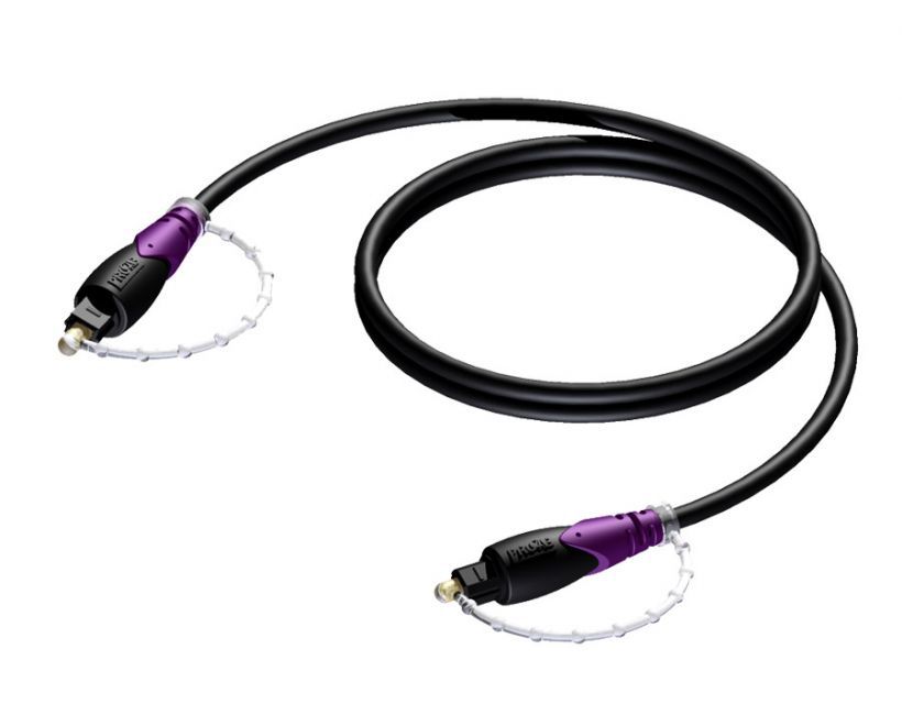 Procab Fiber optic cable - Toslink - Toslink 1,5 meter