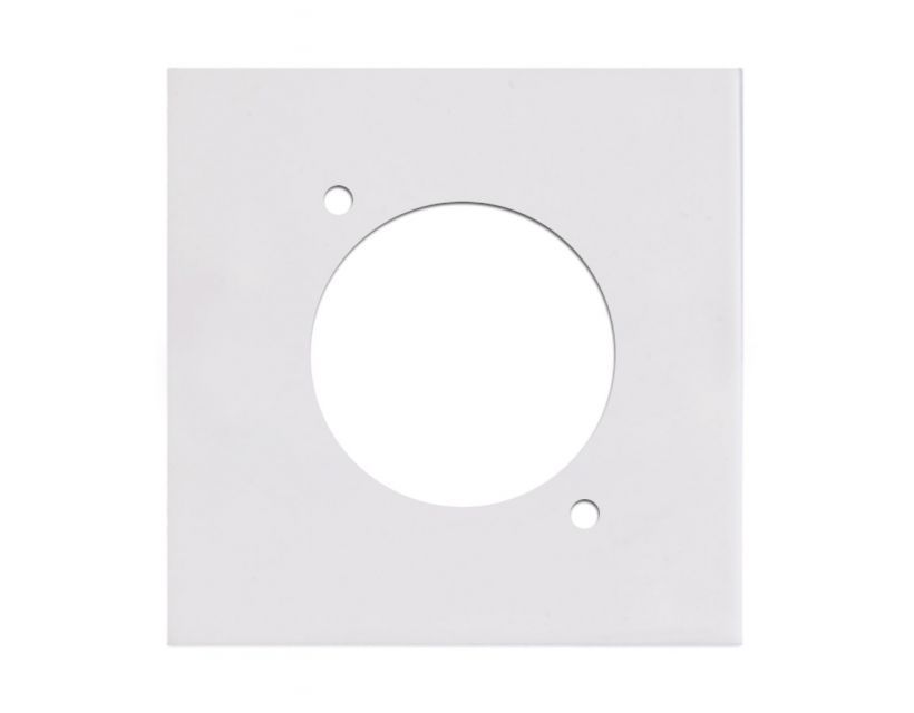 Procab Connection plate D-size 45 x 45 mm White version