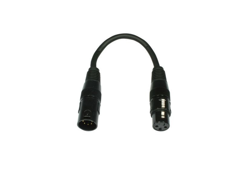 Accu-Cable AC-DMXT/5M3F 5pin male/3pin female