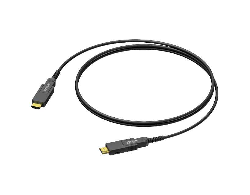 Procab HDMI A male - HDMI A male - Active optical - Interchangeable connectors 15 meter