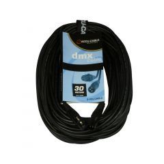 Accu-Cable AC-DMX3/30 3p. XLRm/3p. XLRf 30m DMX/110
