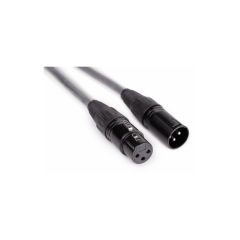 Admiral Staging 3 -pin DMX cable assembled XLR 10m black