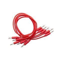 Erica Synths braided patch cables 20cm (5 pcs) red
