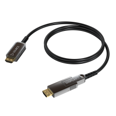 Procab HDMI A male - HDMI A male/HDMI D (Micro-HDMI) male - Active optical - Fixed and detachable connector 20 meter