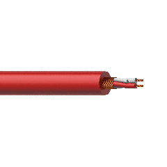 Procab Balanced microphone cable - flex 2 x 0.23 mm² red, 1 m
